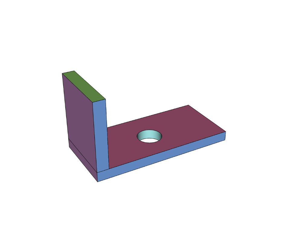 U-shaped bracket input