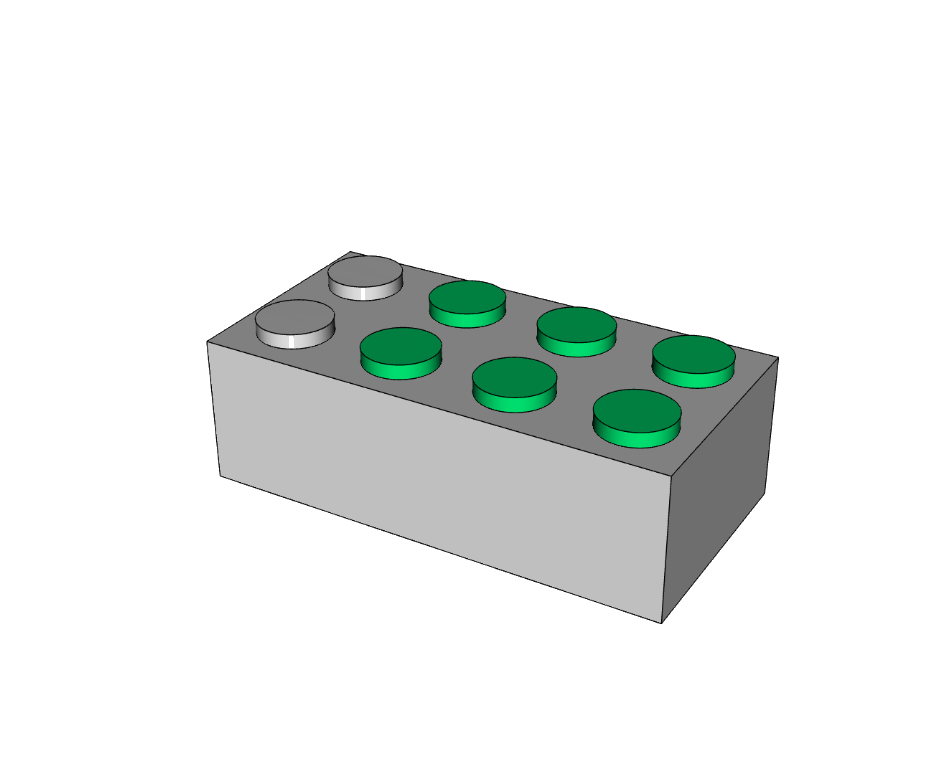 Cylinder held by axle ground truth