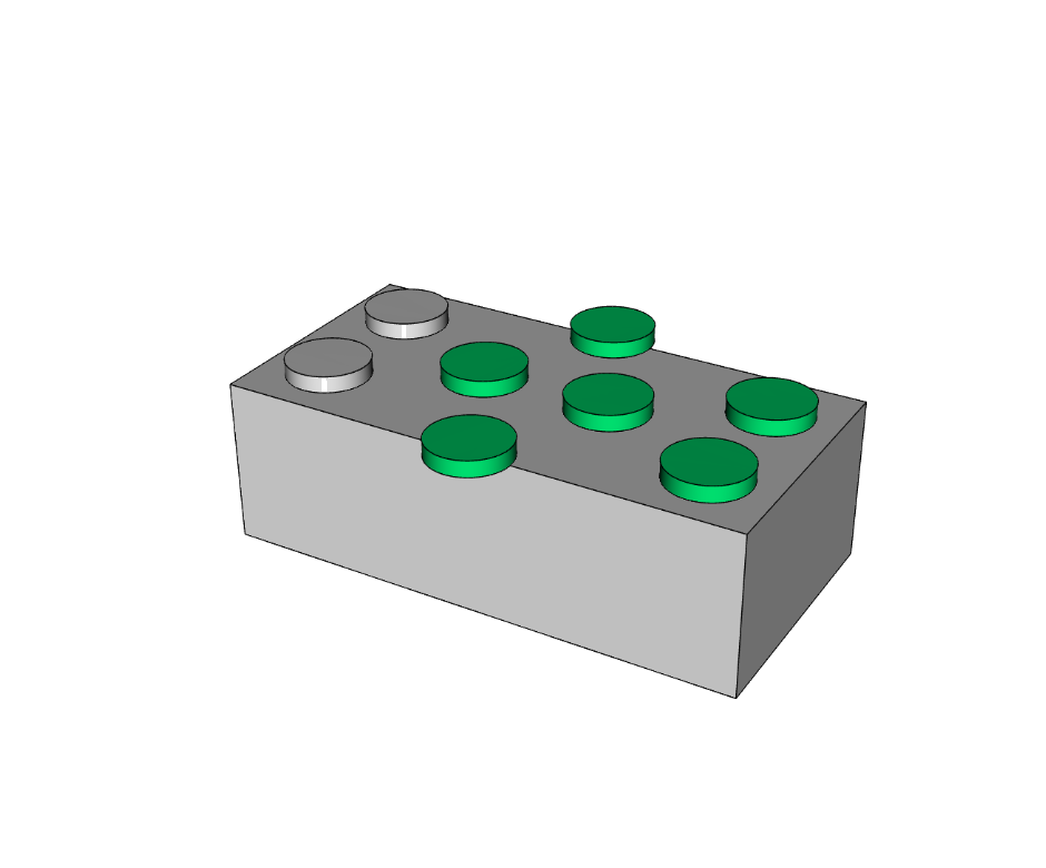 Cylinder held by axle result