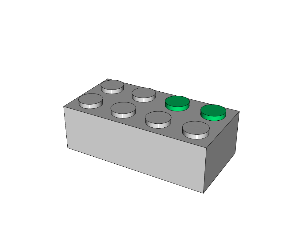 Six cylindrical discs ground truth